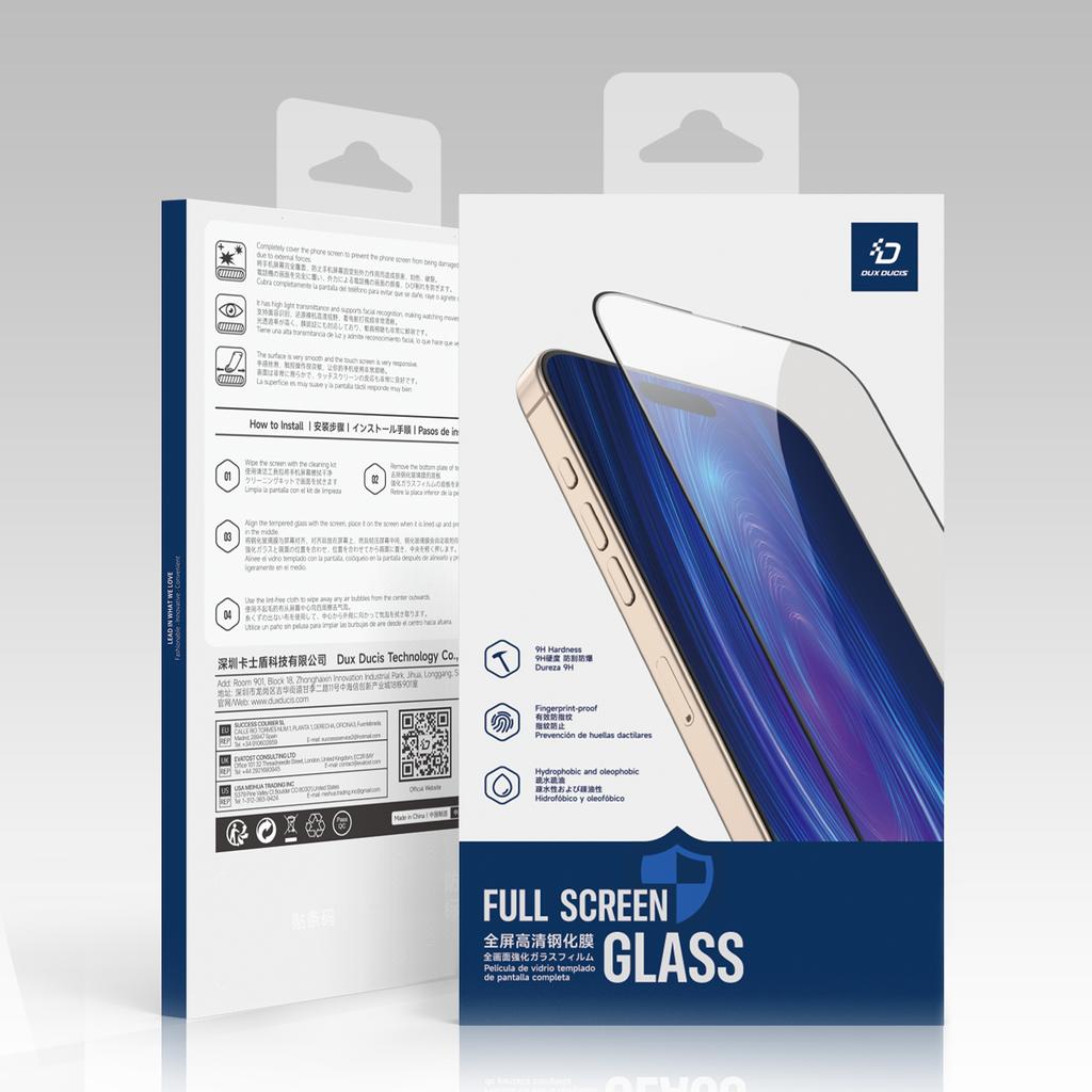For Infinix Hot 60 Pro 4G Tempered Glass DUX DUCIS Screen Protector Hot Bending Side Glue Film