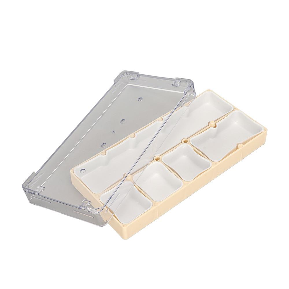 5 Grids Watch Screws Storage Container Stackable Watch Parts Tray  Screw Component