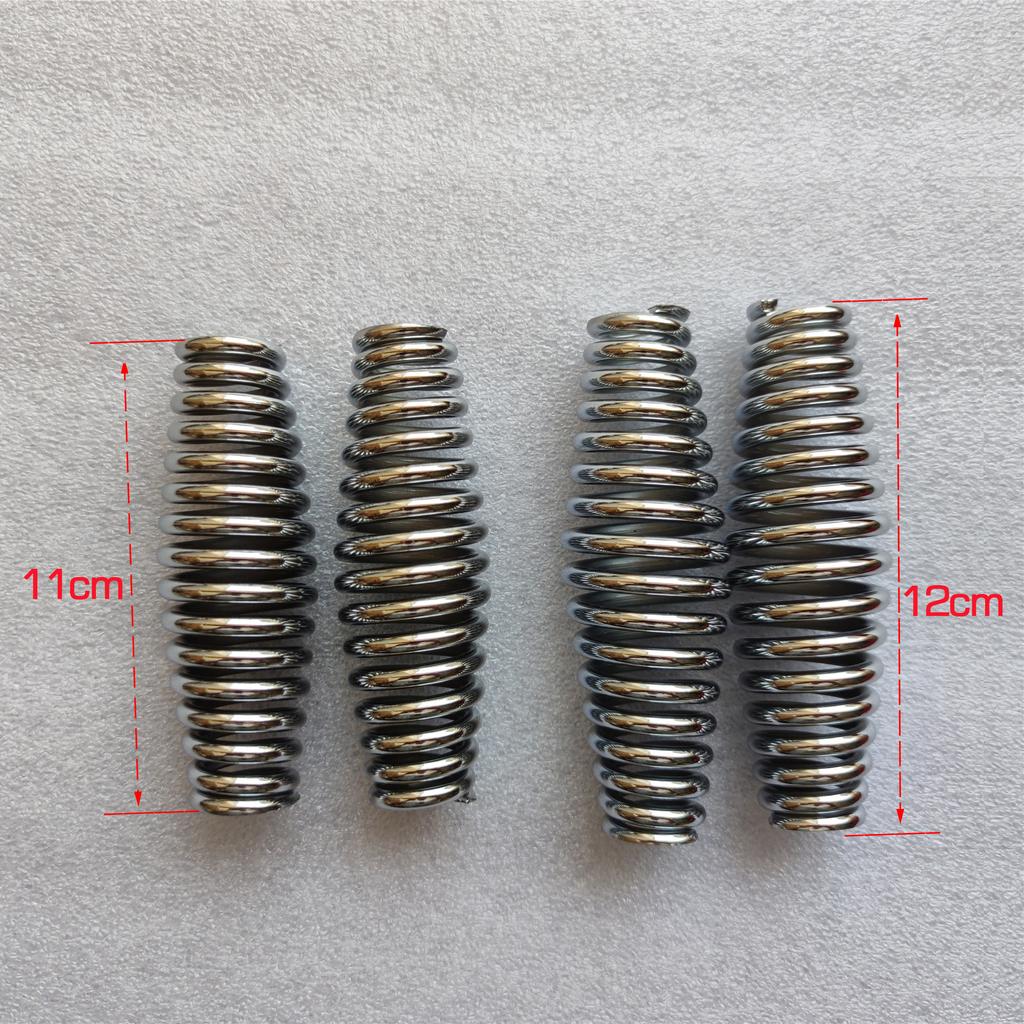 2PCS Bicycle Modification Spring Wire 5mm Heavy Drum Shock Absorber Fork Bike Restoration Lowriders Compression Spring