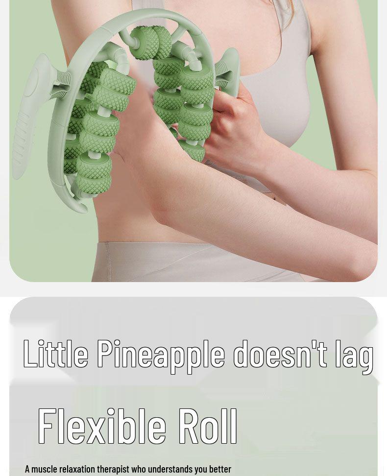 26-Wheel Calf and Leg Slimming Massager Roller