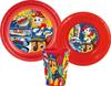 PAW PATROL Dinner Set Plate Bowl Cup BPA Free