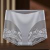 Women Lace Underwear Seamless High Waisted Hipster Briefs Ultra Thin No Show Panties Soft