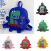 Dinosaur Car Pattern Shoulder Bag Kids Snack Backpack Outdoor School Bags Gift