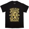 Willie Nelson Unisex T-Shirt: Horse (Black) (Medium)