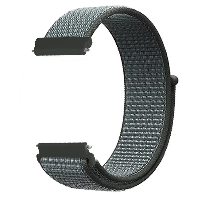 20/22mm Nylon Loop Strap For Amazfit Balance Smartwatch Replacment Bracelet Sport Watchband Correa For Amazfit Balance Watchband