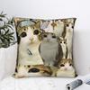 Pillow Cover Cosmic Meowl Cat Meme Kitten Morden Pillow Case For Living Room Chair Pillowcases