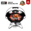 Weber Barbecue Stove 47cm Diameter Jumbo Joe Camping Fire Pit for 6-8 People with Thermometer 1211308 Black