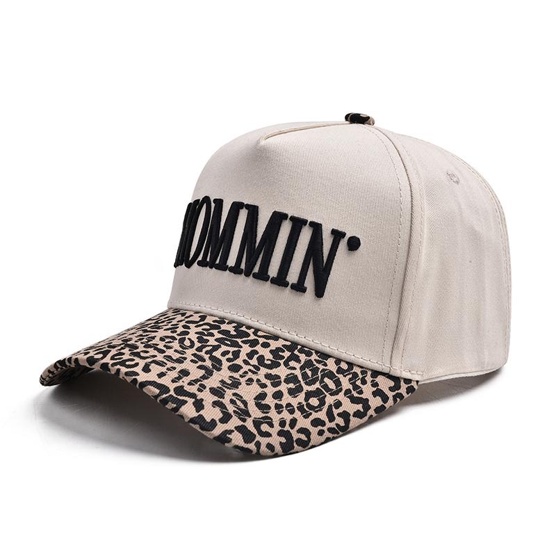 New Outdoor 3D Embroidery MOMMIN Cotton Baseball Hat Retro Women Adjustable Trucker Cap Casual Men Splicing Color Snapback Hats