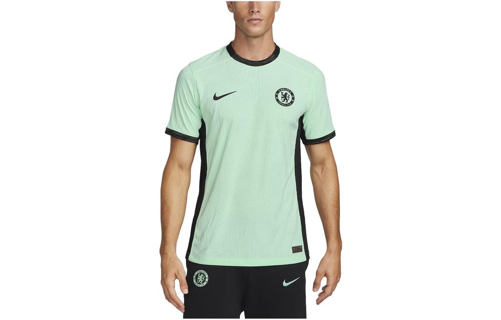 Nike Soccer Jerseys Men's Light Green Moderate Straight Fit DX9755-354