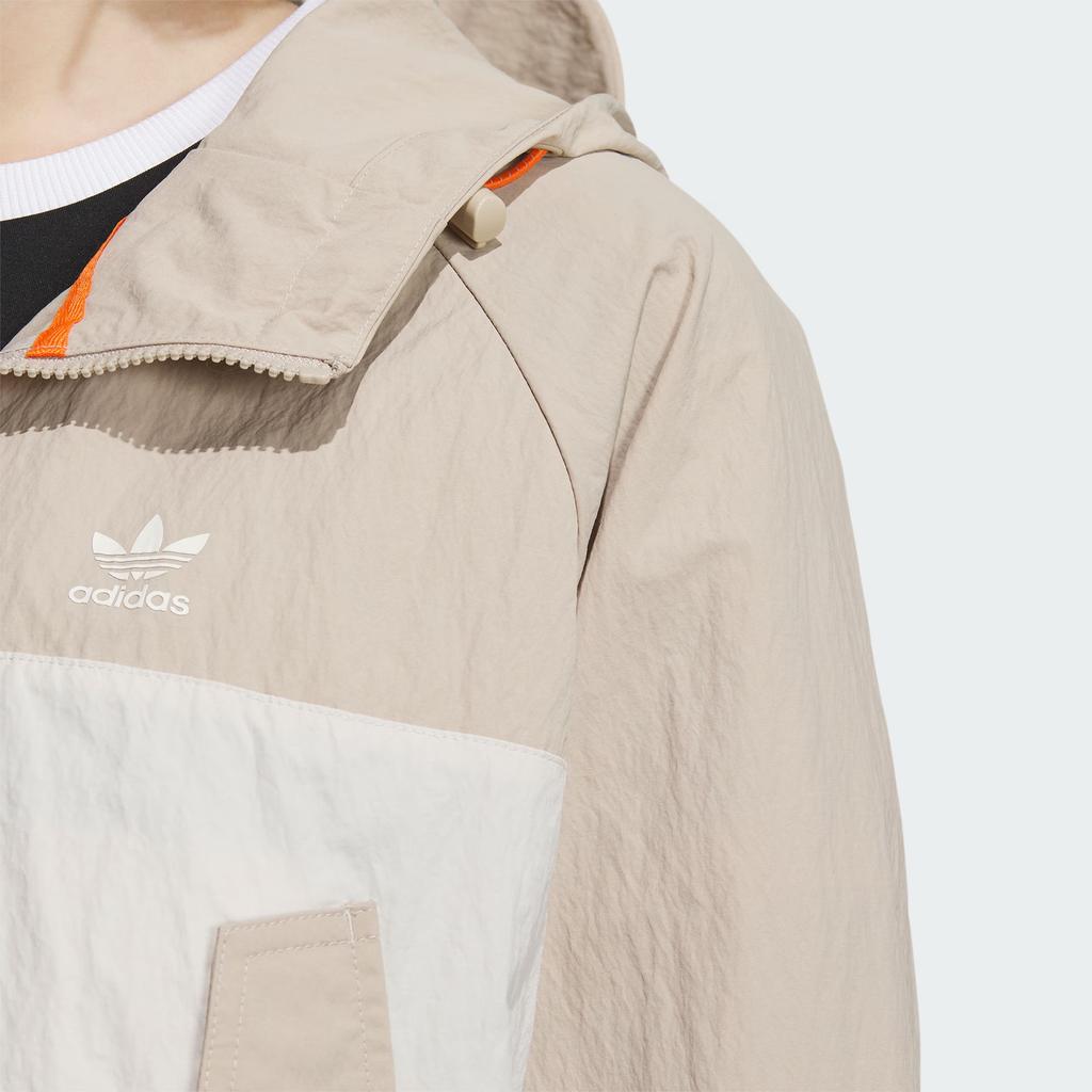 adidas Originals Adventure Jacket With Contrasting Panels Women Jackets Light-Khaki IU4817