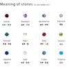 Cloud-Jewelry bsce-9sv September Geboortesteen Saffier Getal Dames Ketting Oorbellen [Houten Cadeaubox Inbegrepen] Zilver 925 bsce-9