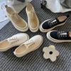 Mode Hochwertige Schuhe Damen Frühling Neu Leichte Dünne Canvas Schuhe Weiche Bequeme Lässige Flache Schuhe Outdoor Walking Damen Sneaker