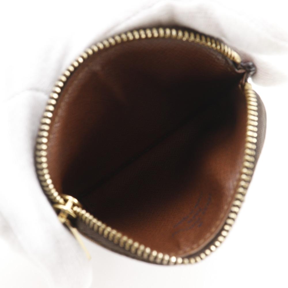 LOUIS VUITTON portomone shilling Coin Purse M60025 Monogram Rare rare Monogram canvas Women Used