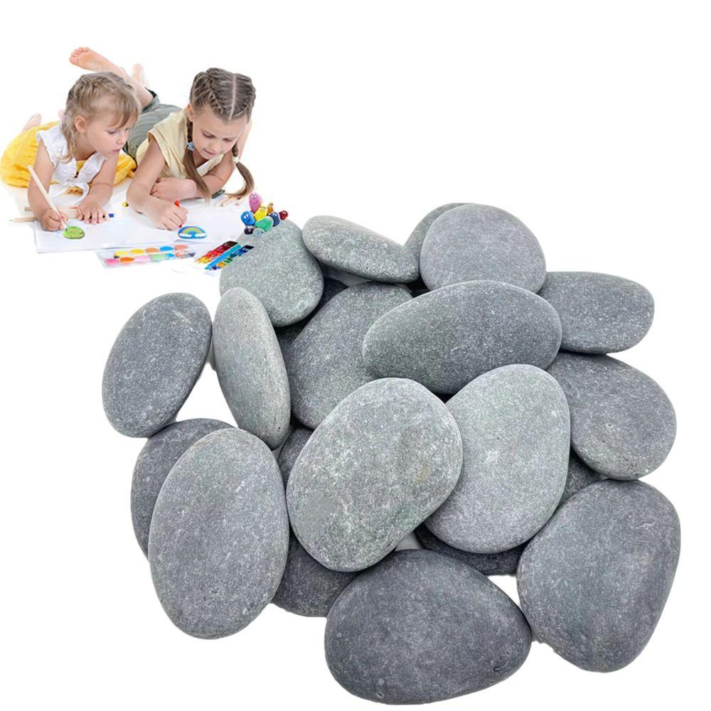 Non-Porous Painting Rocks Smooth Art Creation Stones Craft Natural River Rocks  DIY Art Projects
