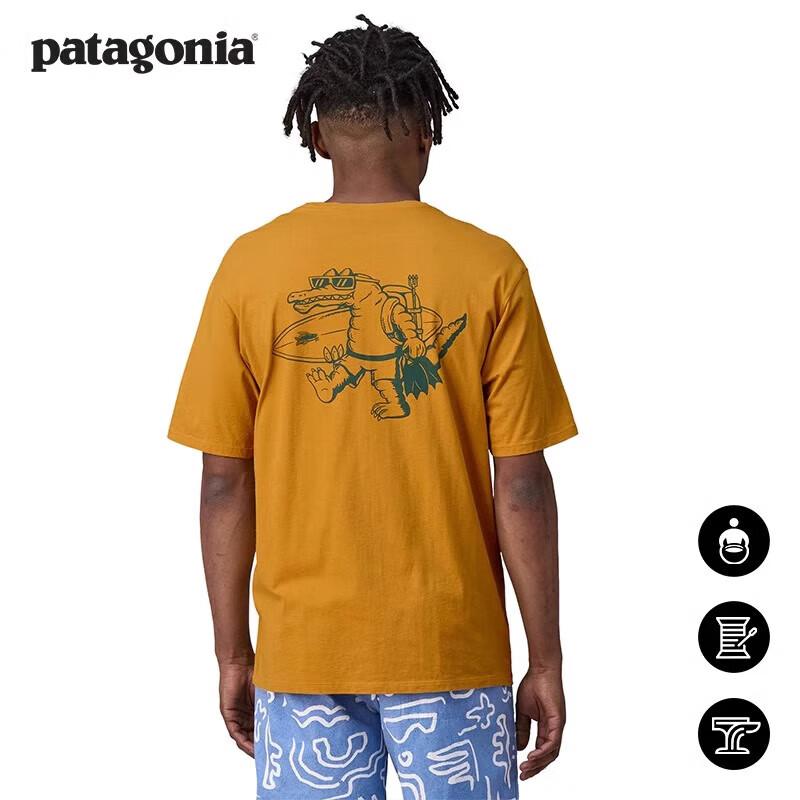 Мужская хлопковая футболка с коротким рукавом Patagonia M