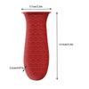 Silicone Handle Cover Honeycomb Hot Handle Holder Potholder For Cast Iron Skillets Pans Grip Sleeve Cover Pots Pans Handle Part