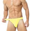 Waist Solid Color High Elasticity U Convex Pouch Thin Soft Anti-septic Moisture Absorption Bikini Thongs