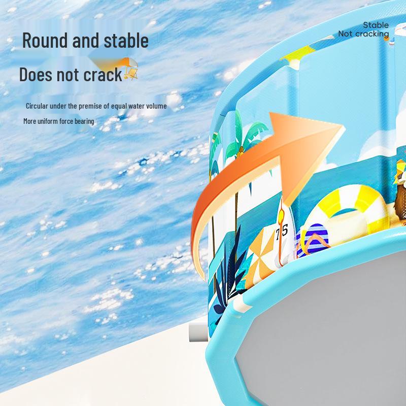 Foldable Inflatable Baby Pool & Sandpit for Indoor/Outdoor Play