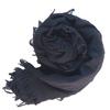 Merino Wool Solid All Over the 100% Stole, Color, Large, Fall/Winter, Lightweight, Gauze, 110x200mm, Fringe, Cashmere-Like, Men's/Women's [.a World]