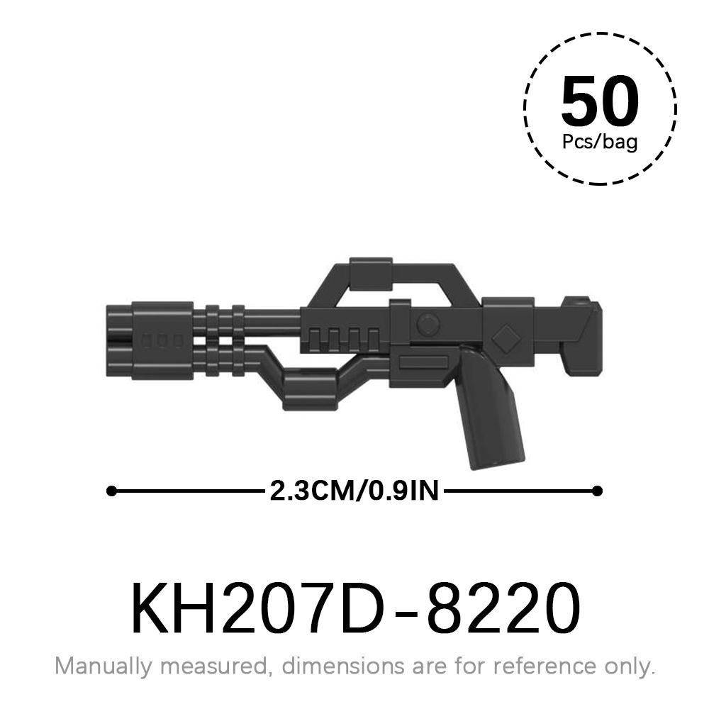 50pcs/lot Military Weapons Set SWAT WW2 Action Figures Parts MOC Bricks Star WW2 Corps Gun Accessories Building Blocks Kids Toys