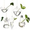 Kreative Hängende Glasvase Hydroponik Pflanzenvasen Blumentopf Terrarium Behälter Party Hochzeit Heimdekoration Gartenbedarf