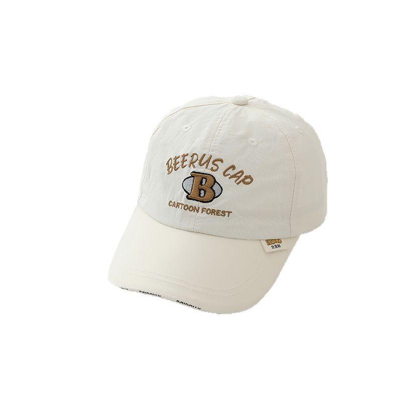 Children's Hat Spring and Autumn Girls Baseball Cap New Girls Baseball Cap Baby Sunscreen Hat Boys Sun Visor