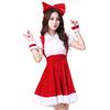 Deluxe Women Mrs Santa Claus Christmas Fancy Dress Costume Xmas Party Outfit