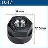 1Pcs High Precision Chuck Nut A/M/UM Type CNC Metalworking Clamping Nut ER 11/16/20/25/32/40 For CNC Lathe Milling Bit Holder