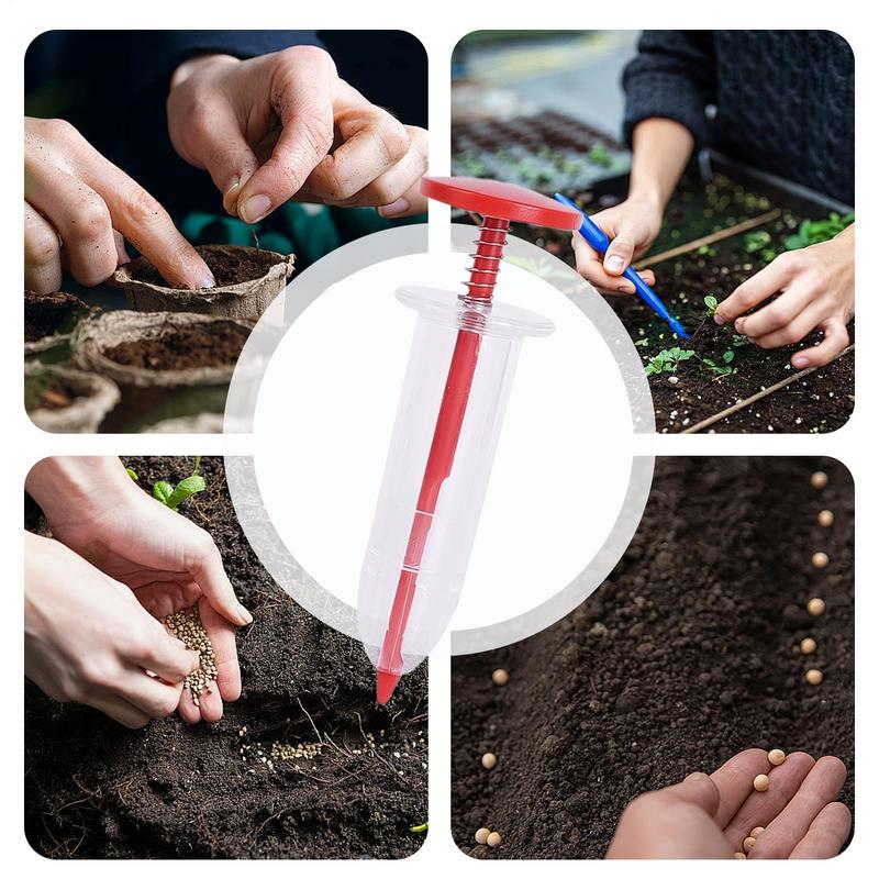 1PC Handheld Seed Dispenser Mini Manual Seeder Tool for Garden Planting Flower Pot & Garden Bed Essential Gardening Supplies
