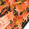 Faux Plant Garland for Seasonal Decor 5?Fork Artificial Maple Leaf Hanging Vine, Fake Foliage Wall Autumnal Festivals Plant, Simulated Greenery Vine