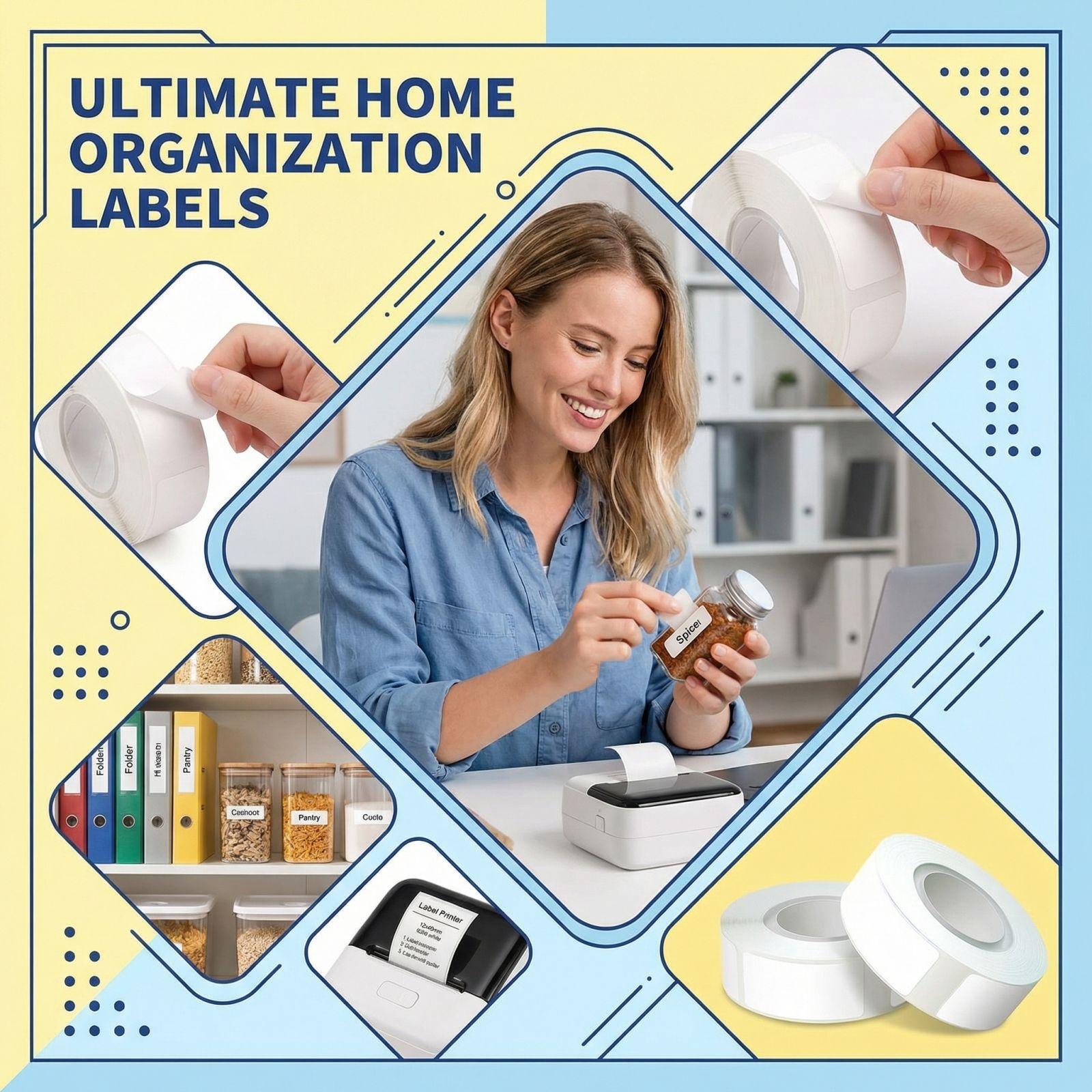 

Thermal Direct Labels 12×40mm 4-Proof Self-Adhesive Sticker Paper one size