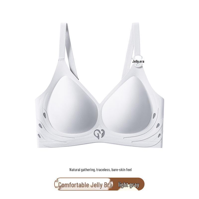 Vcteorai Seamless Support: Spring/Summer Thin Small Bust Bra - Comfortable, Anti-Sagging, Beautiful Back Design
