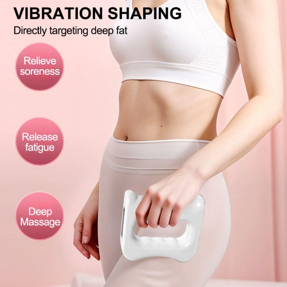 Automatic Fascia Ring Massager Vibration Muscle Reliever Health Beauty Massager  Weight Loss