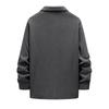 American Style Heavyweight Retro Workwear Jacket - Long Sleeve, Plus Velvet, Warm, Casual, Loose Fit