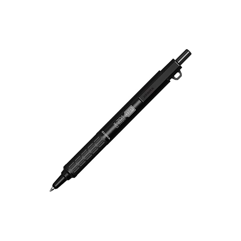 Zebra Oil-Based Ballpoint Pen X-701 Pressurized 0.7mm Black Ink BAZ97-BK-KN