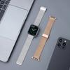 Metal Mesh Magnetic Clasp Band for Apple Watch Series 9/8/7/6/5/4/SE/Ultra 45mm 44mm 42mm 41mm 40mm 38mm 49mm Stainless Steel