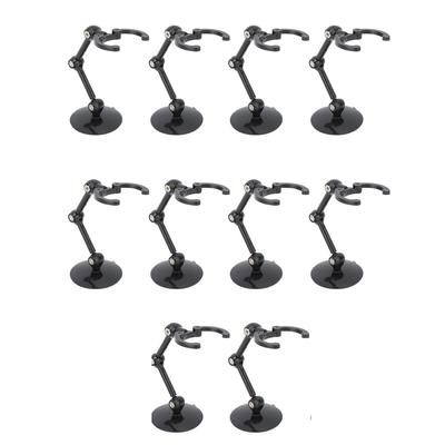 10 Set Action Figure Holder Home Decor Assembly Excellent Stability Multifunctional Figure Model Stand