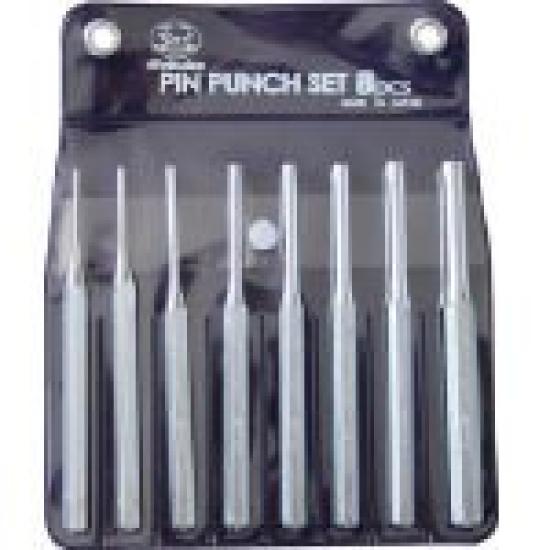 

Koyama Cutlery Manufacturing Mokuba Brand Pin Punch 8 pieces 10 E148 Set, (2.5, 3, 4, 5, 6, 7, 8, mm)