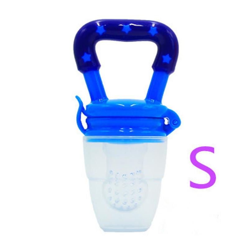 Silicone Baby Food Feeder Nipple Safe Milk Feeder for Baby with Handle Pacifier Bottles Nibbler Fresh Fruit Snack Holder 3 Month