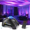 Northern Galaxy Light Aurora Projector with 33 Light Effects, Night Lights LED Star Projector for Bedroom Nebula Lamp, Remote Control, White Noises,