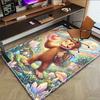 1PC Curious George Non-Slip Floor Carpet Compatible for Office&Living Room&Bedroom&Dining room -  Soft & Pattern-G0364