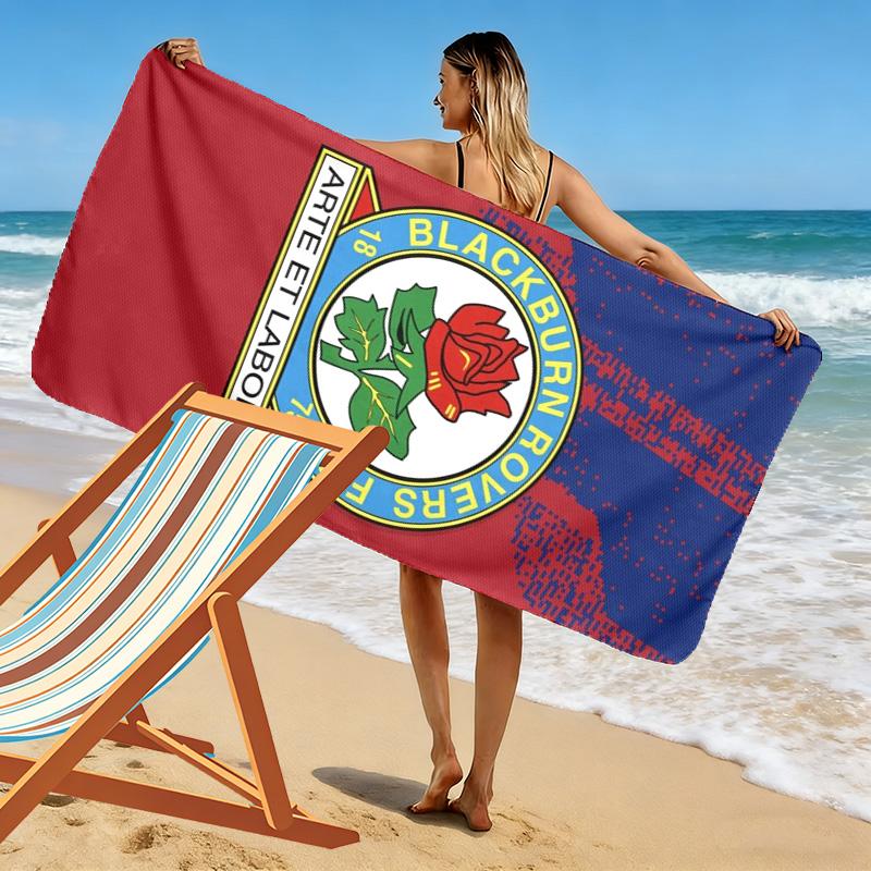 Toalla de Playa con Estampado del Bristol Rovers FC, Toalla Grande Suave de Secado Rápido para Playa, Camping, Natación