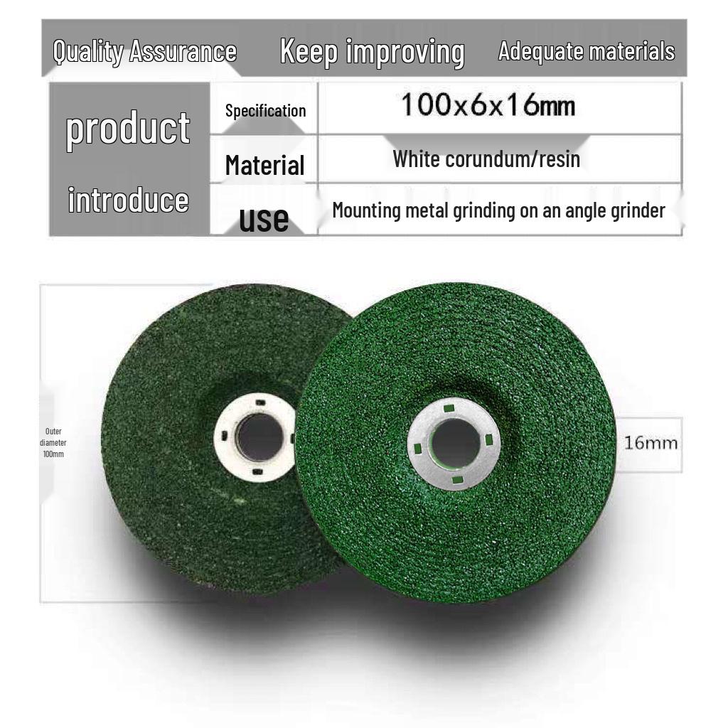 Stainless Steel Resin Grinding Disc for Angle Grinders