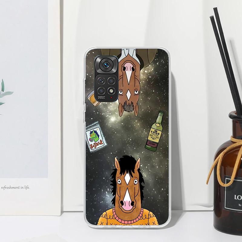 Cartoon B-BoJack Horsemans Phone Case For Xiaomi Redmi Note 15 13 14S 14 Pro Plus 12S 11S 10S 12 11E 10 11T Art Fundas Back Cove