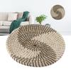 Woven Wall Basket Decor Handcrafted Seagrass Hanging Baskets Multifunction Woven Insulation Pad for Living Room Kitchen