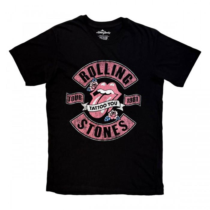 The Rolling Stones Unisex Adult Tour 1981 Tattoo You T-Shirt