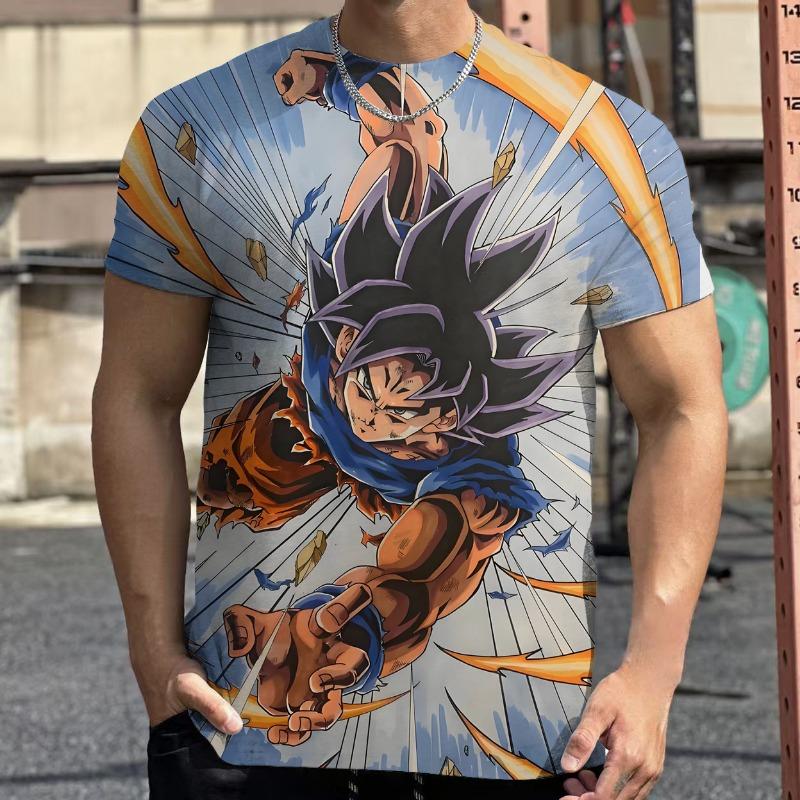 

Men s 2026 Thanos Pattern 3d Printed T-Shirt Printed Round Neck Short Sleeve Fashion Casual Street Tshirt Men Tops Clothing S