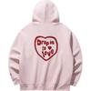 Anta Loose Casual Hooded Sweatshirt Unisex Tops Soft-Pink 172528701-2
