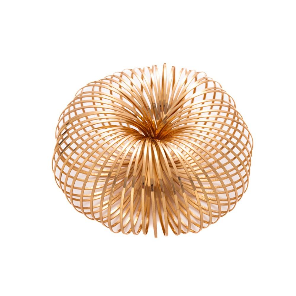 

Geometric Design Elastic Bracelet Flat Wire Metal Bracelet Women s Handwear Jewelry Accessory золотой