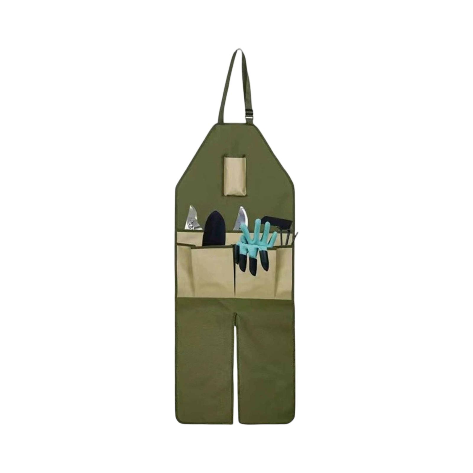 

600D Oxford Work Skirt – Adjustable Neck Strap Apron, Long Leg , Comfortable DIY Workwear for Crafting, Cooking, Gardening, Workshop, and Home One Size